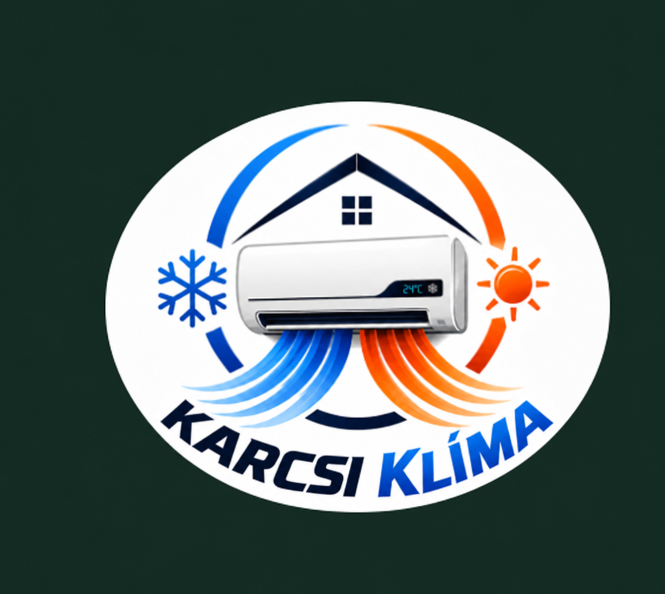 A KarcsiKlíma logója